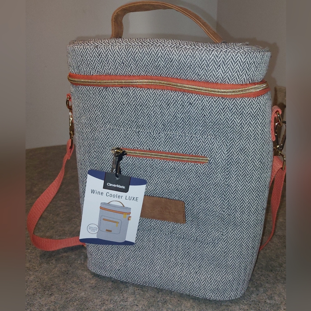 CleverMade Wine Cooler Luxe tote
